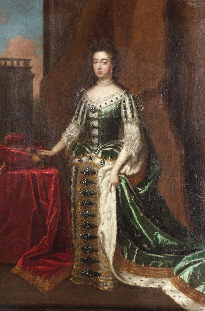Unknown Artist, After Sir Godfrey Kneller - 18th Century Portrait Of King William III, And Mary II